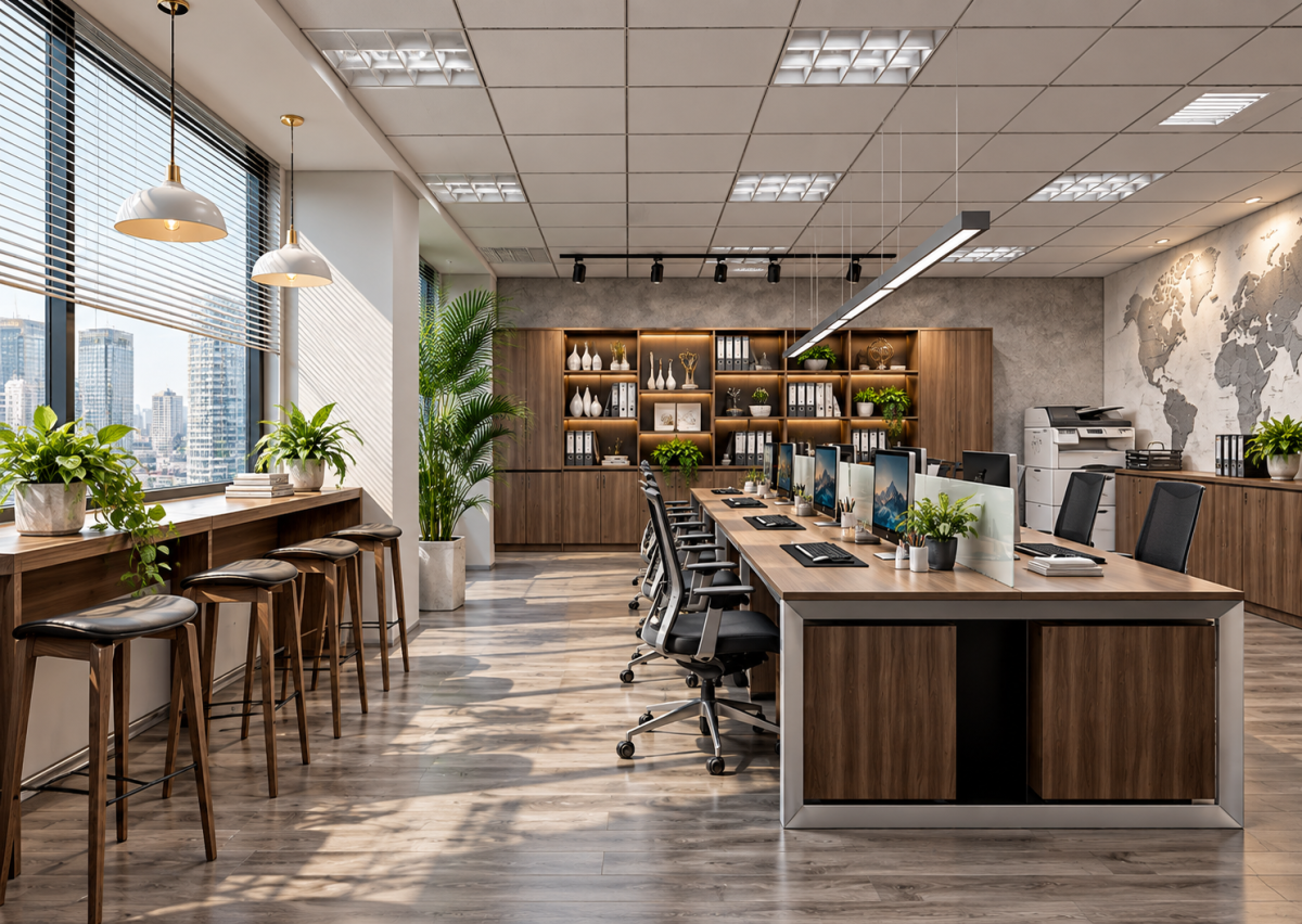 Thiết kế nội thất văn phòng startup hiện đại tại Hà Nội